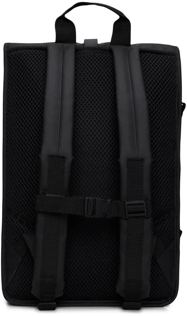Alt view image 5 of 7 - Rolltop Rucksack Large Waterproof Laptop Backpack for Men, Commuter | Waterproof rolltop backpack with a 16 in laptop pocket and carabiner closure - a commuter bag for cycling, work, and travel