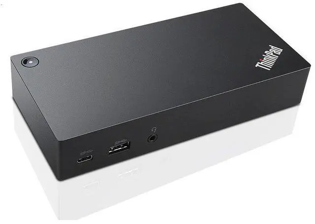 Main image of ThinkPad USB-C UltraDock With 90W 2 Prong AC Adapter (40A90090US, USA Retail Packaged)