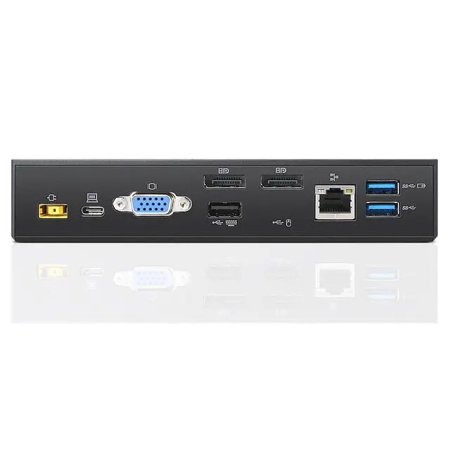Alt view image 4 of 4 - ThinkPad USB-C UltraDock With 90W 2 Prong AC Adapter (40A90090US, USA Retail Packaged)