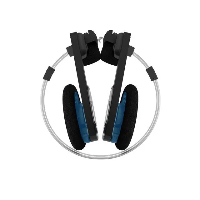 Alt view image 3 of 7 - Porta Pro Wireless 2.0 Retro 80s Style On-Ear Headphones, Black | 20+ Hour Battery Life, USB-C Charging, Microphone, Analog Audio Pass Through