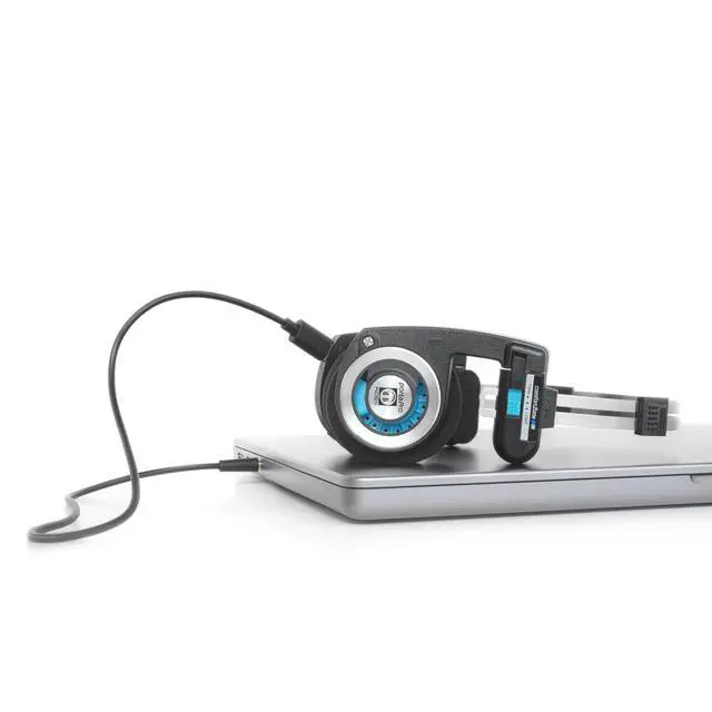 Alt view image 2 of 7 - Porta Pro Wireless 2.0 Retro 80s Style On-Ear Headphones, Black | 20+ Hour Battery Life, USB-C Charging, Microphone, Analog Audio Pass Through