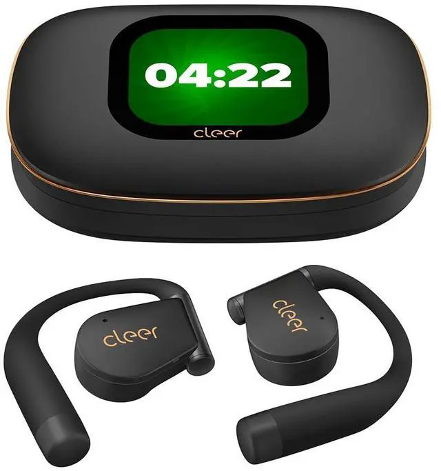 Main image of ARC 5 Open Ear Earbuds with Dolby & THX Audio, Black | True wireless Bluetooth with earhooks, 60H playtime, fast charging,IPX7 waterproof,perfect for sports, work, daily use