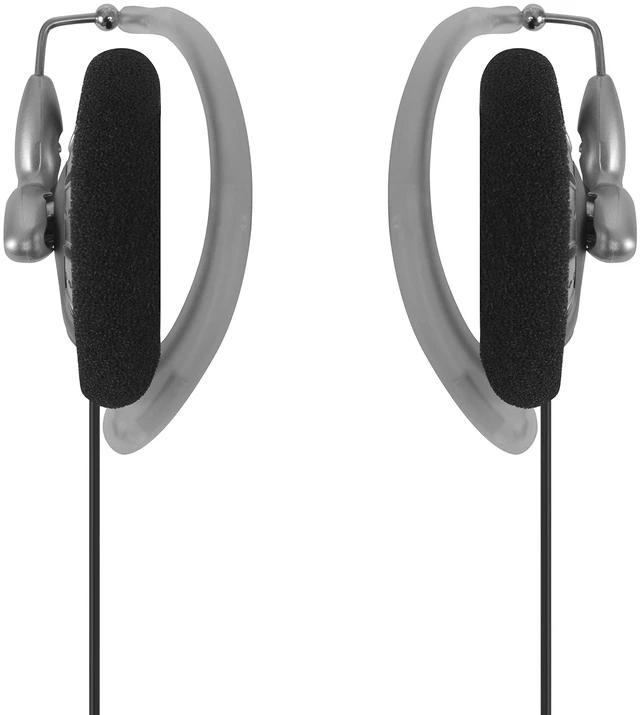 Alt view image 2 of 6 - KSC75 On-Ear Headphones, Silver, Retro 90s Style, Portable, Wired Plug Ultra Lightweight, Audiophile