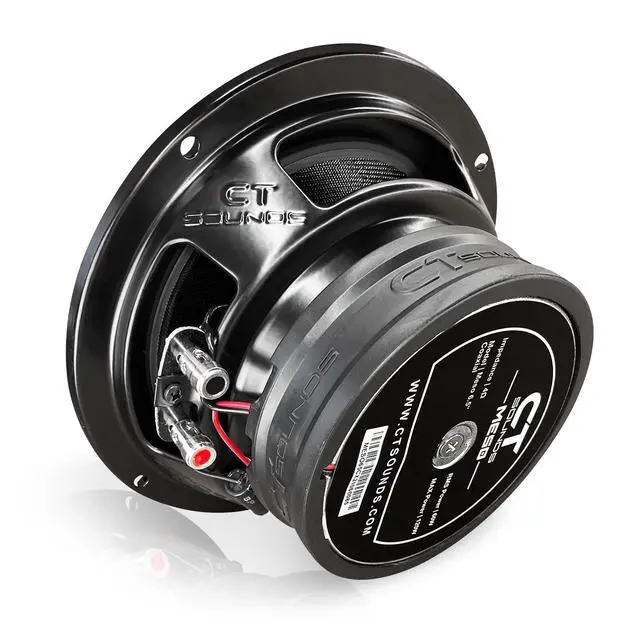 Alt view image 4 of 6 - Meso 6.5 300 Watt 2-Way Premium Coaxial Car Speakers, Pair