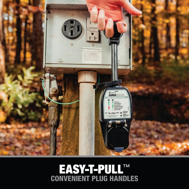 Alt view image 6 of 7 - Surge Guard 30 Amp Portable RV Surge Protector with Enhanced Diagnostics, 2100 Joules, 44280