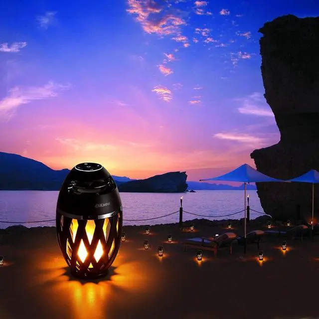 Alt view image 7 of 7 - Gifts for Men, Him, Outdoor Bluetooth Speaker, Unique Gifts for Him Dad, Wireless Speaker Waterproof with Torch Light, BT5.0 with HD Audio and Enhance Bass, Birthdays Gifts for Men Her Women