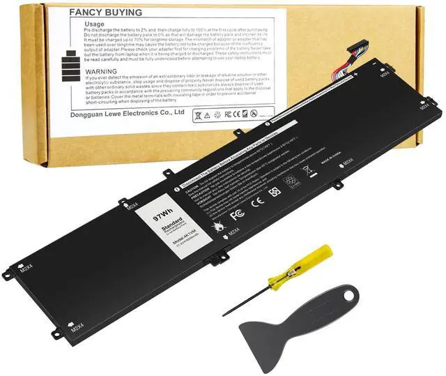 Main image of 4K1VM Laptop Battery Replacement for Dell G7 17 7700 Inspiron 15 7590 7591 7501 Precision 5530 5520 5540 Vostro 15 7500 Gaming Series XPS 15 9570 9560,fits W62W6 0W62W6 9TM7D 09TM7D XYCW0 0XYCW0 V0GMT