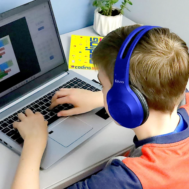 Alt view image 5 of 6 - Bulk Headphones for Classroom with Microphone, Heavy-Duty School Pack Wired Headphones for Students. Teacher Must Haves Supplies from Elementary to College (24 Pack Mixed Color)