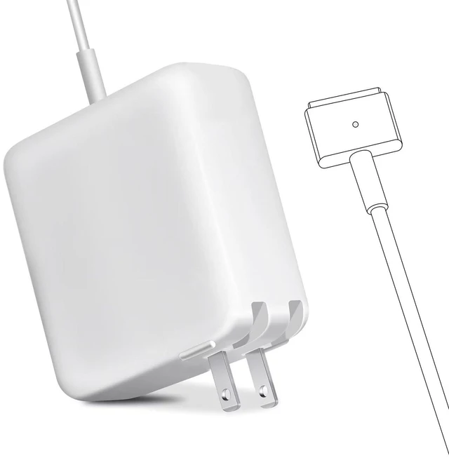 Main image of Mac Book Charger 85W(T-Tip) Power Adapter, Replacement for Mac Book Pro with 13/15-inch Retina Display-(Between 2012-2017)