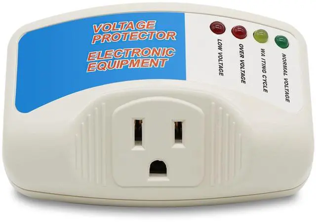 Main image of Surge Protector Home Appliance,Single Outlet Power Voltage Protector,Voltage Brownout Outlet Surge Refrigerator 1440 Watts,Voltage Brownout Plug Outlet, 1875W, 125V, 15A(1 Pack)