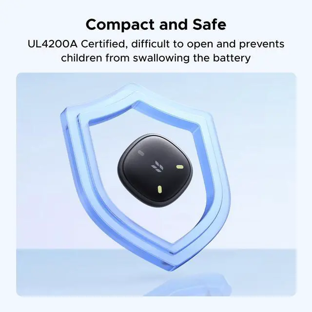 Alt view image 7 of 7 - FineTrack Mini2 Air Tracker Tags (iOS Only) 4 Pack | Bluetooth Tracker Compatible with Apple Find My, Item Finder Smart Tag for Keys,Luggage,Standard