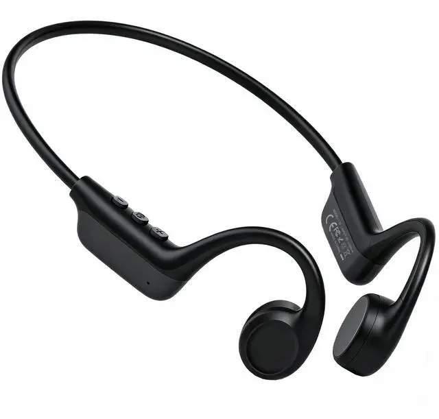 Main image of 2026 Bone Conduction Headphones, Bluetooth 6.0 Open Ear HeadphonesWireless Sports Earphones IPX5 Waterproof, 10H Long Battery Life Playtime for RunningCyclingGym (Gray-Black)