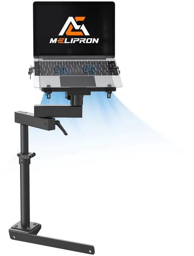 Main image of Truck Laptop Mount Fit for Dodge Ram 2500 3500 4500 5500 (DS/HD Platform 2012-2026), No-Drilling Vehicle Computer Stand, Work Mobile Office Mount, (Not Compatible with RAM 1500 DT)
