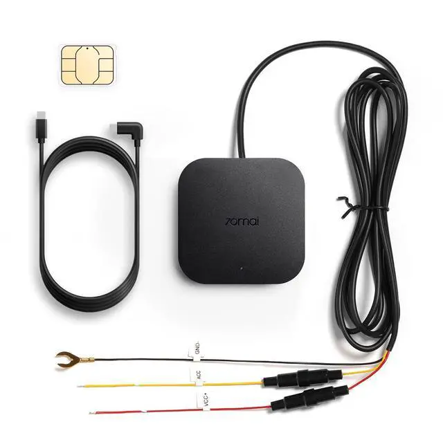 Main image of UP05 4G Hardwire Kit with SIM Card, 4G Support, Type-C for Dash Cam A510, X800, A810S, T800, A810 Lite, 12V-30V to 5V/2.4A, Remote Monitoring, Low Voltage Protection, 24H Parking Mode