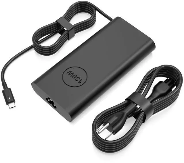 Main image of 130W USB C Laptop Charger Compatible with Dell XPS/Latitude | for Dell XPS 15 9575 9510 9500, Precision 5530 5560 5750, Latitude 7410 5520 5420Type C Power Adapter