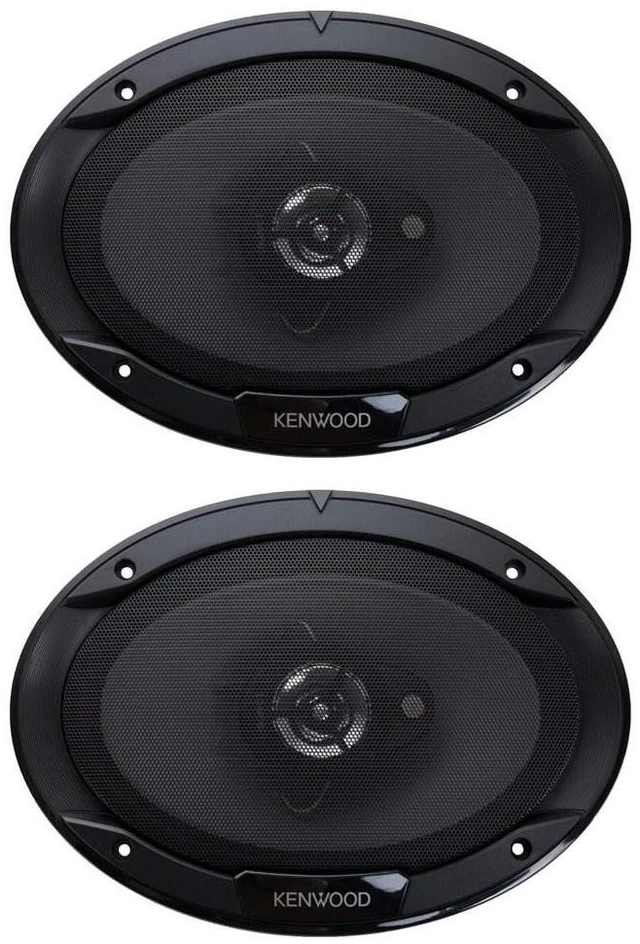 Main image of Kenwood KFC-6966S 6 x 9 Inch 400-Watt 3-Way Flush Mount Coaxial Car Speaker Easy Installation - Pair