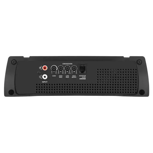 Alt view image 4 of 7 - Taramps HD 2000 2 Ohms 1 Channel 2000 Watts RMS MAX Full Range Car Audio, Monoblock, LED Monitor Indicator, Class D Amplifier, Crossover, White 2k amp
