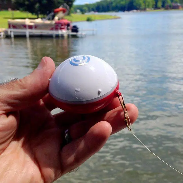 Alt view image 2 of 7 - iBobber portable wireless bluetooth fish finder depth finder with depth range of 135 feet 10+ hrs battery life with IOS & Android App Wireless and Watch App