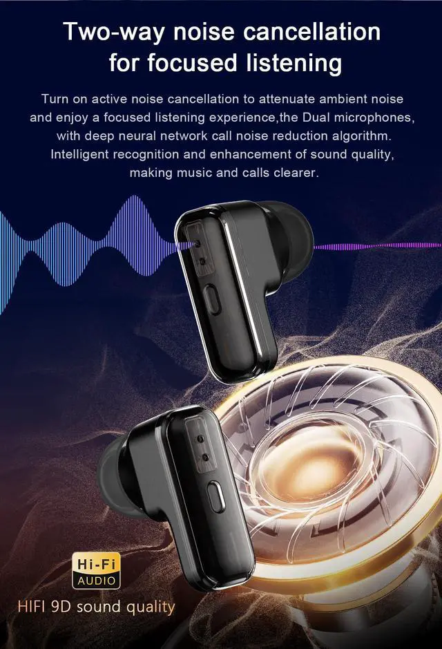 Alt view image 4 of 7 - Smart Watch with Earbuds,2.02" HD Screen,2 in 1 Smart Watches for Women,Waterproof Fitness Tracker Watch with Wireless Earphone Compatible for Android iOS with Sports Monitor Sleep