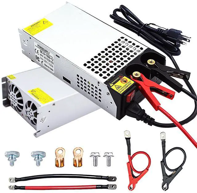 Main image of AC to DC 12V 125A 1500W Power Supply,120V to 12v Converter/110V to 12V Converter for RV Pump LED Strip CCTV Car Vacuum Stereo Disel Heater(DC12V-125A-1500W)