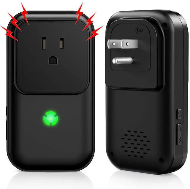 Main image of Power Failure Alarm, Freezer Power Outage Alarm 7 Sirens, Freezer Alarm | 0-110dB Adjustable, LED Indicator, 12H Alert, Power Loss Alarm Monitor, for Refrigerator, Sump Pumps, Aquarium