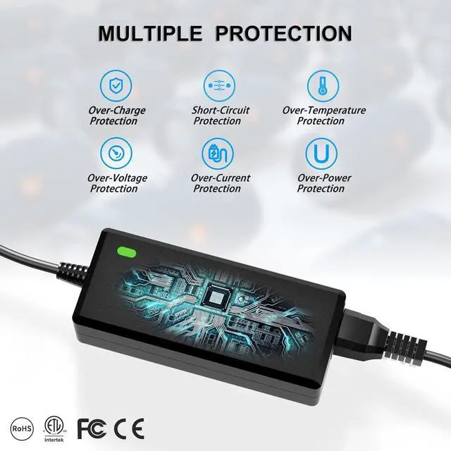 Alt view image 7 of 7 - 19V Replacment for JBL Xtreme 2 Charger Compatible with JBL Xtreme, Xtreme 2, Boombox 1/2, Extreme Portable Wireless Bluetooth Waterproof Speaker 8.8FT Replacment for JBL Speaker Power Cord