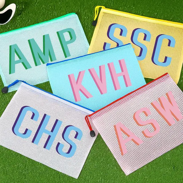 Alt view image 6 of 6 - 8 Sheet Personalized UV DFT Vinyl Letter Stickers Waterproof Shadow Monogram Decal Luggage Sticker for Bag, Cup, Tumbler, Laptop, Luggage DIY Crafts Cars Decor(Pastel Mix)