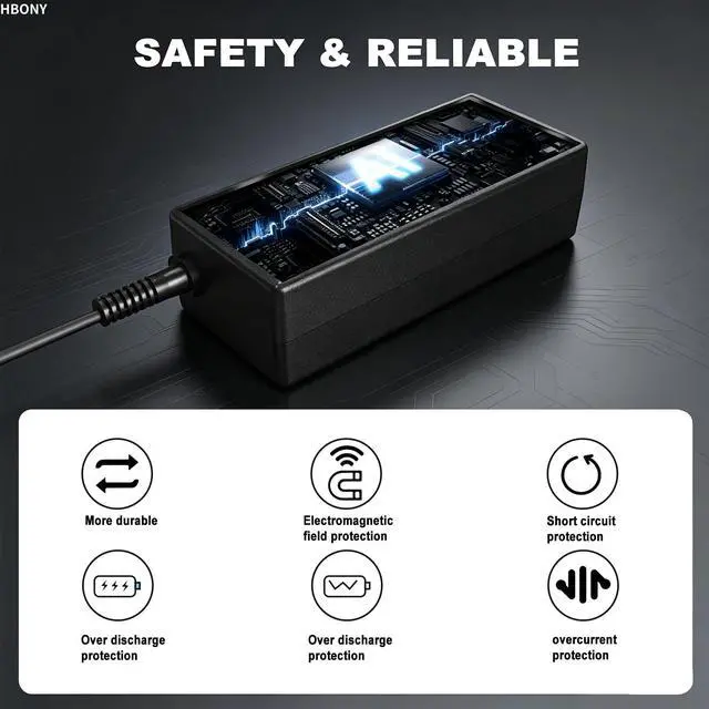 Alt view image 5 of 7 - 65W USB C Laptop Charger Compatible with Lenovo Thinkpad Laptop Charger | 65W USB C Charger T14 T14s X1 Think pad, Yoga Computer Charger 7i, 65 Watt Replacement Type C Chromebook Power Cord Adapter