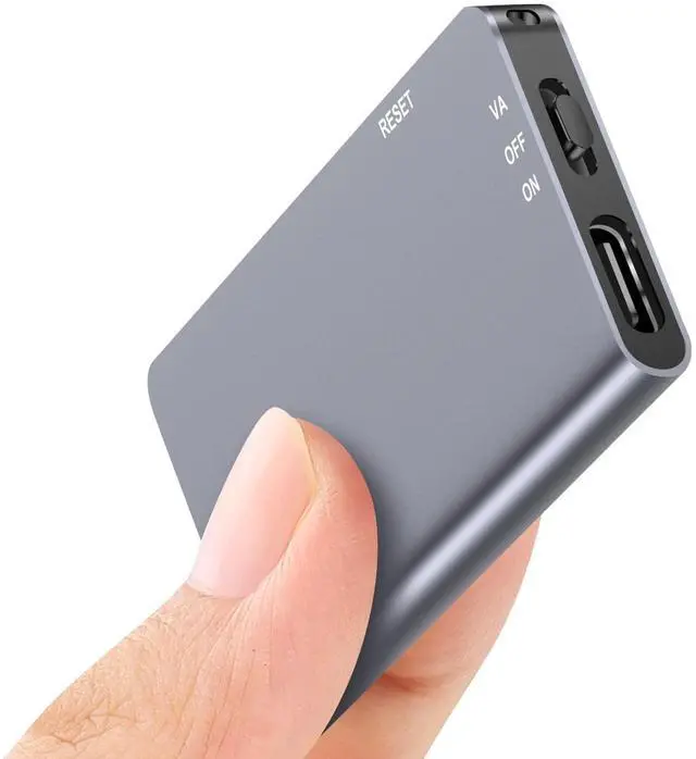 Main image of 64GB Magnetic Voice Activated Recorder - 40 Hours Continuous Recording Device with AI-Intelligent Triple Noise Reduction - Portable Audio Recorder Device for Lectures Meetings Interviews