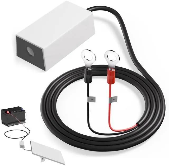 Main image of Starlink Mini 12V Battery Adapter with Step Up Converter, Battery O Ring Cable to DC Female 12V-24V to 36V Step Up Booster