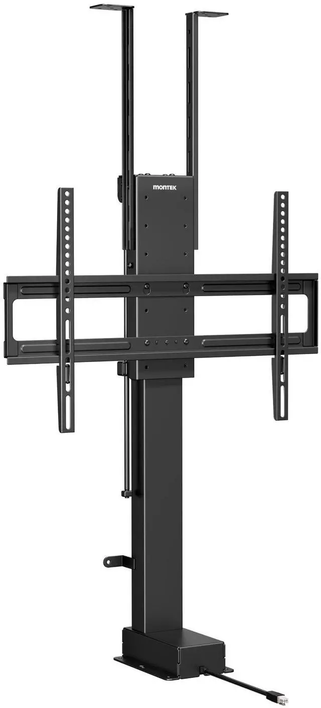 Main image of Motorized TV Lift for 37-65 inch TVs | Ceiling&Vertical TV Lift Mechanism,RF Remote&Smart Phone&Voice Control via WiFi,Load Capacity of 132LBS,Max VESA 600*400