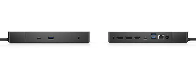 Alt view image 4 of 6 - WD19 180W Docking Station (130W Power Delivery) USB-C, HDMI, Dual DisplayPort, Black (KXFHC 0KXFHC 210-ARIQ)