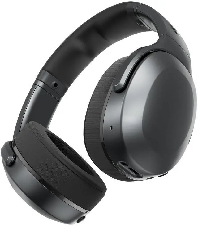 Main image of Crusher 540 Active Wireless Sensory Bass Headphones - True Black | Bluetooth, Noise Isolating Over-Ear Secure Fit, Sweat and Water Resistant, 40 Hours Battery, Working Out, Gym, Fitness