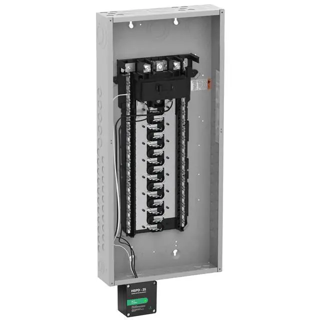 Alt view image 6 of 6 - HSPD Square Whole Home Surge Protective Device, Type 1 SPD, Whole House Surge Protector, AC Surge Protection, 120/240VAC (HSPD-25)
