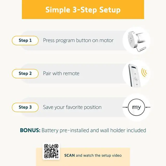 Alt view image 7 of 7 - Remote Situo 1 Pure 74300 RTS Single Channel Remote Control for 1 Motorized Shade or Group RTS Only (Not Zigbee/Wi-Fi/Z-Wave) Includes Wall Holder Elegant White