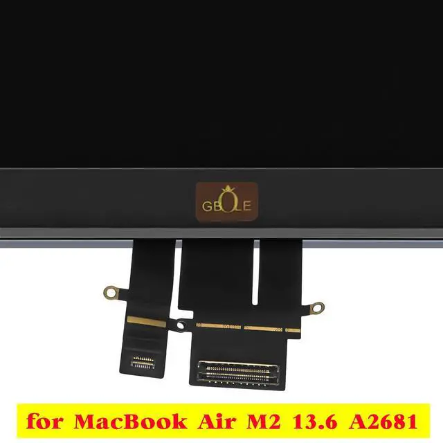 Alt view image 4 of 6 - A2681 Screen Replacement for MacBook Air M2 A2681 2022 EMC 4074 | MLXW3 MLXX3 MLXY3 MLY03 MLY13 MLY23 MLY33 MLY43 Full LED LCD Screen Display Assembly Midnight