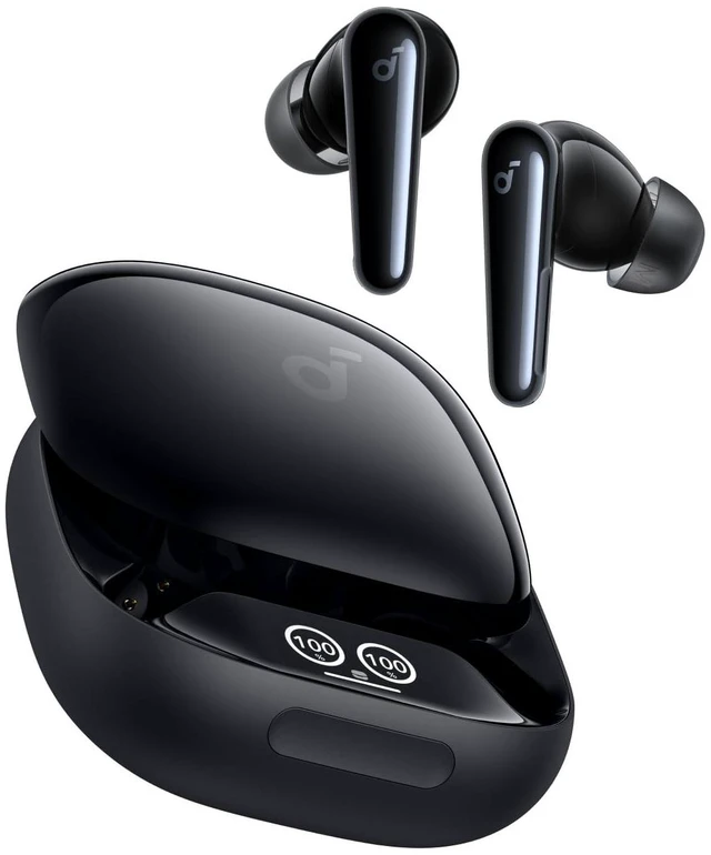 Main image of Liberty 4 Pro by Anker Noise Cancelling Wireless Earbuds 7-Sensor and Real-Time Adaptive Noise Cancelling, 2× Faster Charging, Studio-Level Hi-Fi Music, Clear Calls with 6 Mics