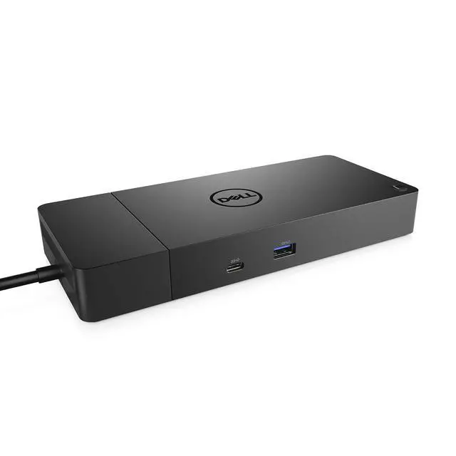 Alt view image 2 of 5 - Docking Station WD19S 180W, USB-C, USB 3.2 Gen 2 Type-C, Dual DisplayPort 1.4, HDMI 2.0, Gigabit Ethernet, Black