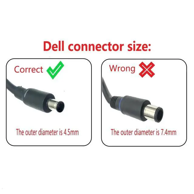 Alt view image 4 of 5 - 90W AC Power Adapter, 4.5mm Connector, with 1m Cable, for Laptops