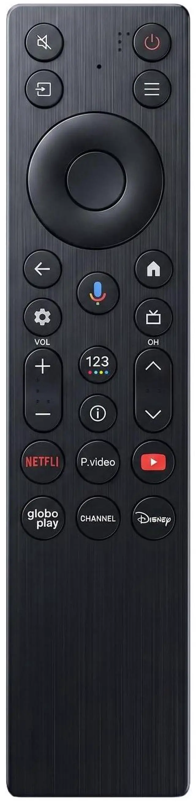 Main image of New Voice Remote Control for TCL TV Remote,for TCL Google TV Remote | Compatible with TCL QM5K/QM6k/QM7K LED QLED HDR QD-Mini 4K Google Smart TVs