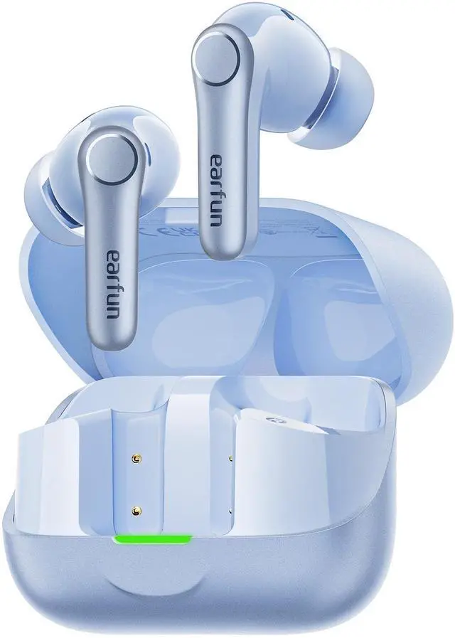 Main image of Air Pro 4+ Adaptive Noise Cancelling Wireless Earbuds, Dual Drivers | Qualcomm aptX Lossless, Translation Earbuds, Snapdragon Sound, 6 Mics AI Calls, Hi-Res Sound, LDAC, Bluetooth 6.0, 54H, Blue