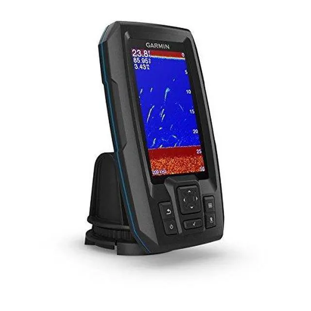 Alt view image 3 of 4 - Striker Plus 4 with Dual-Beam Transducer and Protective Cover, 4.3" LED Display, 1.1 lbs, Fishfinder, Plus 4 Model