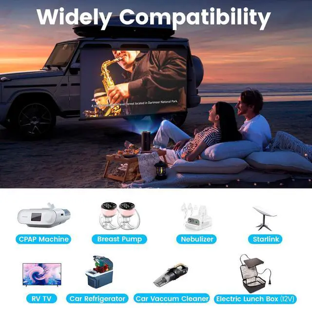 Alt view image 7 of 7 - Pure Sine Wave Power Inverter, 400W DC 12V to 110V AC Car Converter | Fast Vehicle Charger Adapter with PD30W USB-C / QC18W USB-A, Dual AC Outlet, Car Plug Adapter Outlet for Phone, Laptop(Gray)