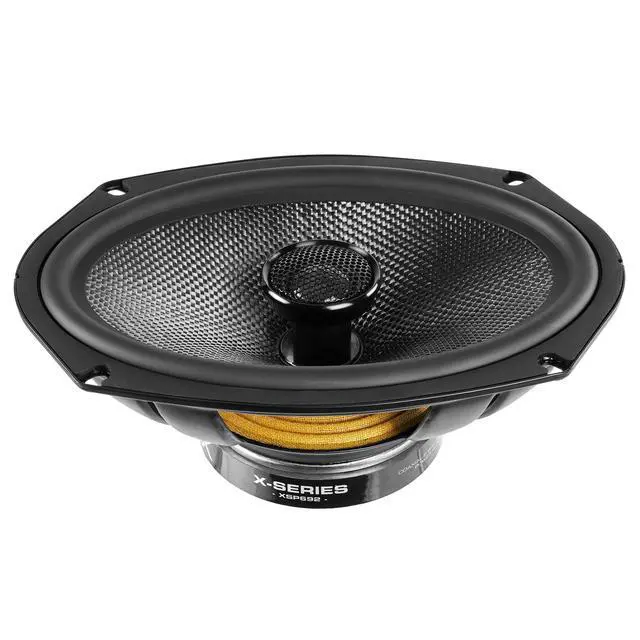 Alt view image 7 of 7 - ® 2-Way Coaxial 6x9 Car Speakers (Pair) | 600W Max, 300W RMS Car Speakers w/ 1" Silk Dome Tweeters & Built-in X-Overs, Easy to Install in Cars/Trucks/Doors