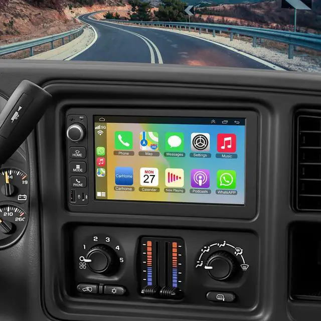 Main image of Car Radio Stereo for Chevrolet Silverado Chevy 1500/2500/3500 2003-2006 | GMC Sierra Impala Tahoe Yukon Avalanche 2003-2006, with 1280 * 800 IPS Touchscreen, GPS Navigation, Bluetooth, Backup Camera