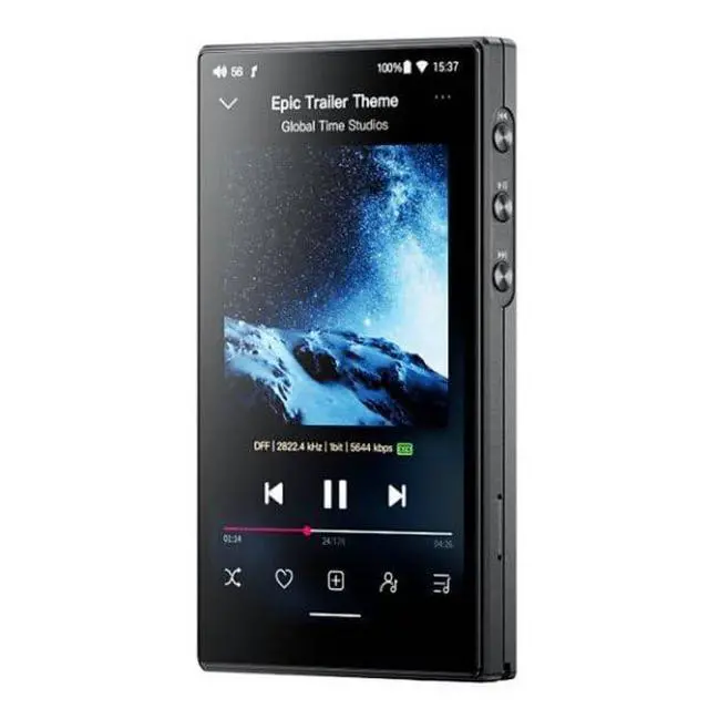 Alt view image 2 of 4 - JadeAudio/ JM21(4+64) Android 13 Hi-Res Music Player MP3 with Snapdragon 680, Bluetooth WiFi USB DAC 12.5H Playtime (Black)