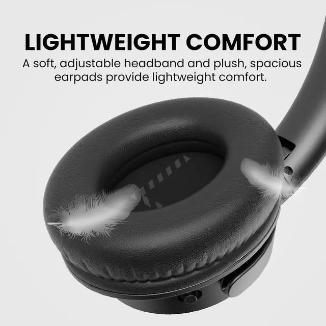 Alt view image 6 of 7 - Ensemble - Wireless Headphones for TV Watching for Seniors | Easy Setup & Charging Dock, Works via Optical, AUX or Bluetooth on Compatible TVs, 35H Playtime, Comfortable Fit