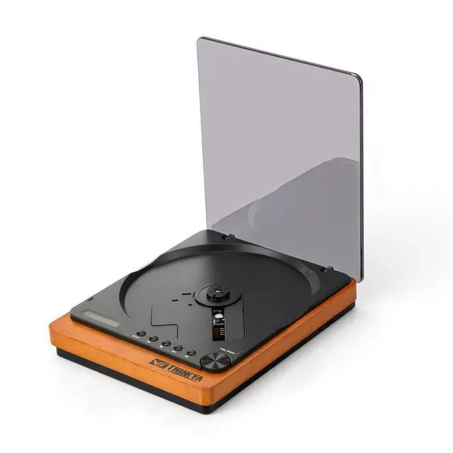 Alt view image 4 of 7 - JA-310R Bluetooth CD Player,Portable Home Audio Players,No Speaker | Protable CD Player for home,Bluetooth,Optical Output,Real Wood Vibration Damping,Lossless HiFi Audio,idea gift for CD Lovers