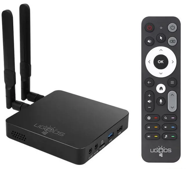 Main image of AM6B Plus TV Box Amlogic S922X-J Android 9.0 DDR4 4GB RAM 32GB ROM WiFi6 1000M Ethernet USB 3.0 BT5.0 4K H.265 HDR TV Box