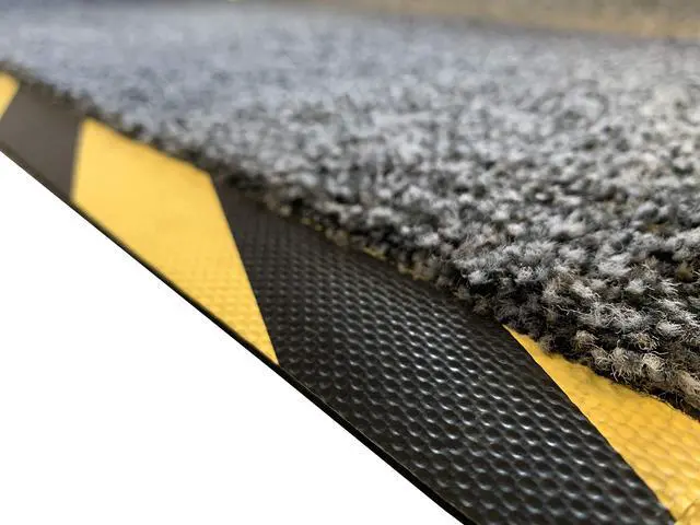 Alt view image 3 of 6 - Morland Protect - 47¼in x 15in - Carpet and Rubber Cord Cover Mat - Overfloor Protector for Cables Cords or Wires - Protect from Trips and Falls, Quick, Easy, Simple, Repositionable